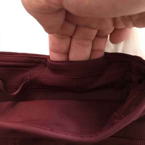 Lululemon Speed Wunder Mid Rise Tight 28" Leggings Women 2 Purple Speckle - Picture 14 of 15